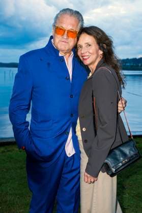 Michael Brandner with his wife Karin Brandner at the premiere of two new episodes of the ARD early evening series Hubert ohne Staller at the Open Air Starnberg 2025 in the open-air cinema at the Seebad Starnberg, 05 08 2025 Foto:xN.xKolinzx xFuturexImagex hubert_5878