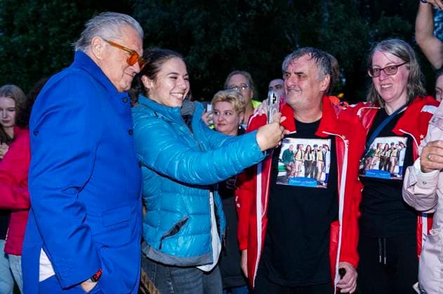 Michael Brandner at the premiere of two new episodes of the ARD early evening series Hubert ohne Staller at the Open Air Starnberg 2025 in the open-air cinema in the seaside resort of Starnberg, 05 08 2025 Foto:xN.xKolinzx xFuturexImagex hubert_5888