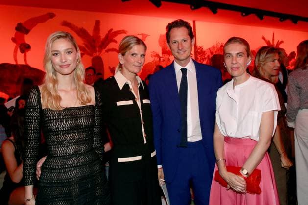 Beatrice Borromeo Casiraghi, Ségolène Frère-Gallienne, John Elkann et sa femme Lavinia Borromeo au défilé de mode Christian Dior collection Haute Couture Automne Hiver 2023 24 lors de la Fashion Week de Paris (PFW), à Paris, France, le 3 juillet 2023. Borde-Rindoff Bestimage Celebs attend the Christian DiorHaute Couture Fall Winter 2023 24 collection show during Paris Fashion Week (PFW), in Paris, France, on July 3, 2023. Paris France *** Beatrice Borromeo Casiraghi, Ségolène Frère Gallienne, John Elkann and his wife Lavinia Borromeo at the Christian Dior Haute Couture Fall Winter 2023 24 collection fashion show during Paris Fashion Week PFW , in Paris, France, on July 3, 2023 Borde Rindoff Bestimage Celebs attend the Christian DiorHaute  Copyright: xRINDOFF-BORDEx xBESTIMAGExRINDOFF-BORDEx xBESTIMAGEx