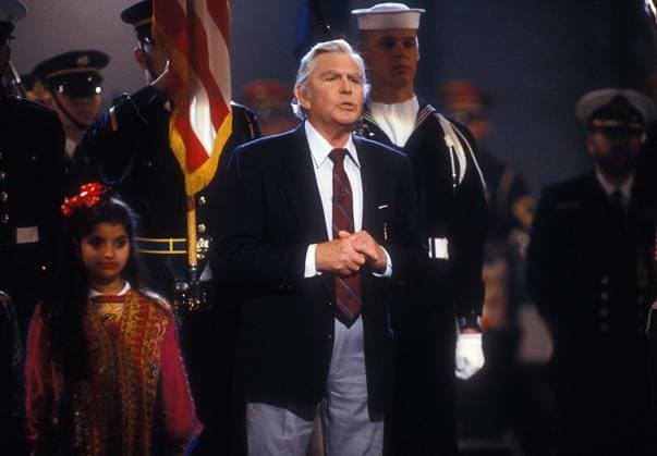 FOR FILE Apr. 18, 2006 - ANDY GRIFFITH AT SALUTE TO TROOPS 04-03-1991. 16210. BBY JAMES COLBURN- Copyright: xJamesxColburnx