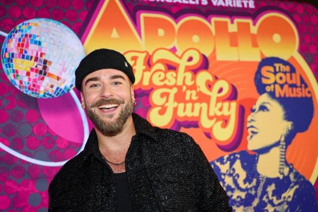 Roncalli s Apollo Variete Fresh n Funk premiere performance TV presenter Eric Schroth VOX Die Dekoprofis came to the premiere Düsseldorf Apollo NRW Germany