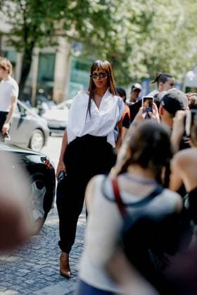 PFW - Viktor And Rolf Street Style Street style, Sabrina Dhowre Elba arriving at Viktor and Rolf Fall Winter 2025 Haute Couture show, held at Salle Wagram, Paris, France, on July 9, 2025. Photo by Marie-Paola Bertrand-Hillion ABACAPRESS.COM Paris France  Copyright: xBertrand-HillionxMarie-Paola ABACAx