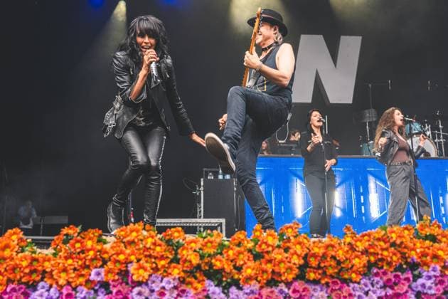 Entertainment Themen der Woche KW32 Nena live at SmukFest 2025 Skanderborg, Denmark. 07th, August 2025. The German singer Nena performs a live concert during the Danish music festival SmukFest 2025 in Skanderborg. Denmark, Skanderborg  Copyright: xGonzalesxPhoto RolfxMeldgaardx