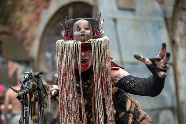 The Convoy postapo group, which creates a post-apocalyptic world and is the accompanying program at the 28th Brutal Assault extreme music festival in Josefov fortress near Jaromer, Nachod district, Hradec Kralove Region, Czech Republic, August 8, 2025. (CTKxPhoto DavidxTanecek) CTKPhotoP2025080805539  CTKPhotoP2025080805539