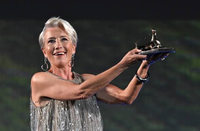 Entertainment Themen der Woche KW32 August 8, 2025, Locarno, Switzerland: English actress EMMA THOMPSON receives a Lifetime Achievement Award - Leopard Club Award at the Locarno Film Festival, where she also debuted her film The Dead of Winter. Locarno Switzerland  - ZUMAp169 20250808_zea_p169_120 Copyright: xNickxZonnax
