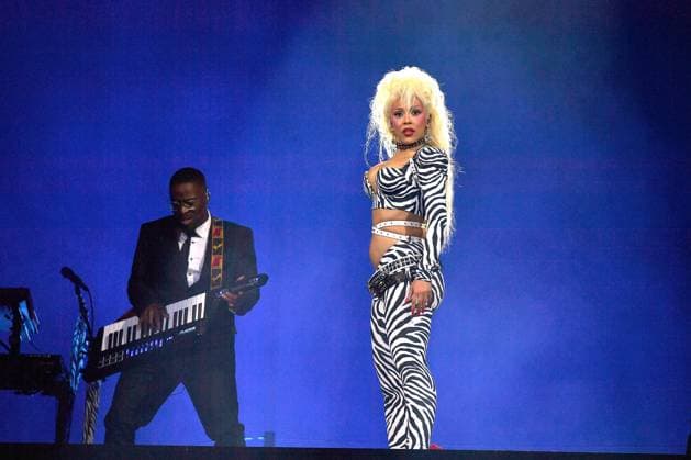 Outside Lands Music Festival 2025 - Day 1 Doja Cat performs at Outside Lands at Golden Gate Park on August 08, 2025 in San Francisco, California. San Francisco Golden Gate Park California USA Copyright: xCxFlanigan imageSPACEx