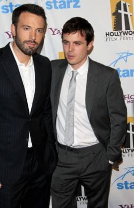 HOLLYWOOD AWARDS NP Oct. 22, 2007 - Beverly Hills, CALIFORNIA, USA - BEN AFFLECK AND CASEY AFFLECK -.11TH ANNUAL HOLLYWOOD AWARDS GALA -.BEVERLY HILTON HOTEL, BEVERLY HILLS, CALIFORNIA -.10-22-2007 -. NINA PROMMER 2007 .K55076NP Copyright: xNinaxPrommerx