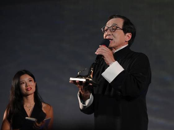 Locarno, Swiss Locarno Film Festival 2025 Jackie Chan Pardo alla Carriera In the photo: Jackie Chan Pardo alla Carriera  Copyright: xNickxZonnax xipa-agency.netx xNickxZonnax IPA_Agency_IPA62030371