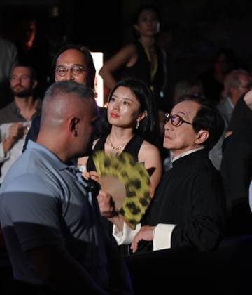 Locarno,Swiss Locarno Film Festival 2025 Jackie Chan Pardo at the Lifetime Achievement red carpet In the photo:Jackie Chan  Copyright: xNickxZonnax xipa-agency.netx xNickxZonnax IPA_Agency_IPA62030401