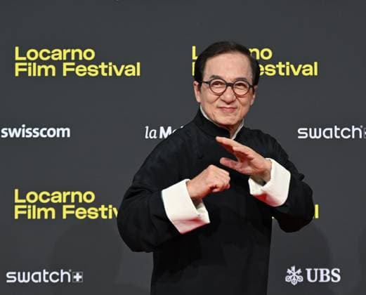 Locarno,Swiss Locarno Film Festival 2025 Jackie Chan Pardo at the Lifetime Achievement red carpet In the photo:Jackie Chan  Copyright: xNickxZonnax xipa-agency.netx xNickxZonnax IPA_Agency_IPA62030403