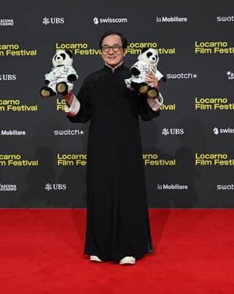 Locarno,Swiss Locarno Film Festival 2025 Jackie Chan Pardo at the Lifetime Achievement red carpet In the photo:Jackie Chan  Copyright: xNickxZonnax xipa-agency.netx xNickxZonnax IPA_Agency_IPA62030412
