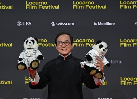 Locarno,Swiss Locarno Film Festival 2025 Jackie Chan Pardo at the Lifetime Achievement red carpet In the photo:Jackie Chan  Copyright: xNickxZonnax xipa-agency.netx xNickxZonnax IPA_Agency_IPA62030414