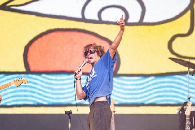Outside Lands Music Festival 2025 - Day 1 Dawson Daugherty of Almost Monday performs at Outside Lands at Golden Gate Park on August 08, 2025 in San Francisco, California. San Francisco Golden Gate Park California USA Copyright: xAnniexLesser imageSPACEx