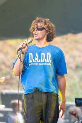 Outside Lands Music Festival 2025 - Day 1 Dawson Daugherty of Almost Monday performs at Outside Lands at Golden Gate Park on August 08, 2025 in San Francisco, California. San Francisco Golden Gate Park California USA Copyright: xAnniexLesser imageSPACEx