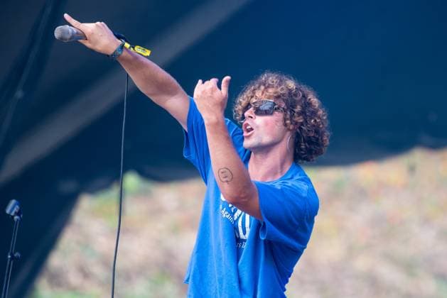 Outside Lands Music Festival 2025 - Day 1 Dawson Daugherty of Almost Monday performs at Outside Lands at Golden Gate Park on August 08, 2025 in San Francisco, California. San Francisco Golden Gate Park California USA Copyright: xAnniexLesser imageSPACEx