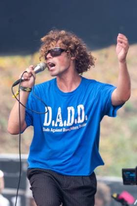 Outside Lands Music Festival 2025 - Day 1 Dawson Daugherty of Almost Monday performs at Outside Lands at Golden Gate Park on August 08, 2025 in San Francisco, California. San Francisco Golden Gate Park California USA Copyright: xAnniexLesser imageSPACEx