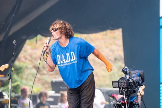 Outside Lands Music Festival 2025 - Day 1 Dawson Daugherty of Almost Monday performs at Outside Lands at Golden Gate Park on August 08, 2025 in San Francisco, California. San Francisco Golden Gate Park California USA Copyright: xAnniexLesser imageSPACEx