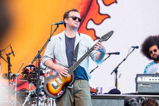 Outside Lands Music Festival 2025 - Day 2 Chris Baio of Vampire Weekend performs at Outside Lands at Golden Gate Park on August 09, 2025 in San Francisco, California. San Francisco Golden Gate Park California USA Copyright: xAnniexLesser imageSPACEx