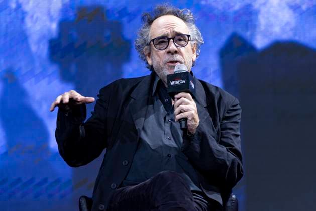 Tim Burton, Jenna Ortega And Emma Myers Promote Netflix™s Wednesday Season 2 In Seoul Director Tim Burton answers questions from reporters during a press conference and media talk for Season 2 of the Netflix drama Wednesday at the Four Seasons Hotel in Jongno District, Seoul, South Korea, on August 11, 2025. Seoul Seoul South Korea  Copyright: xChrisxJungx originalFilename: jung-timburto250811_npDmK.jpg