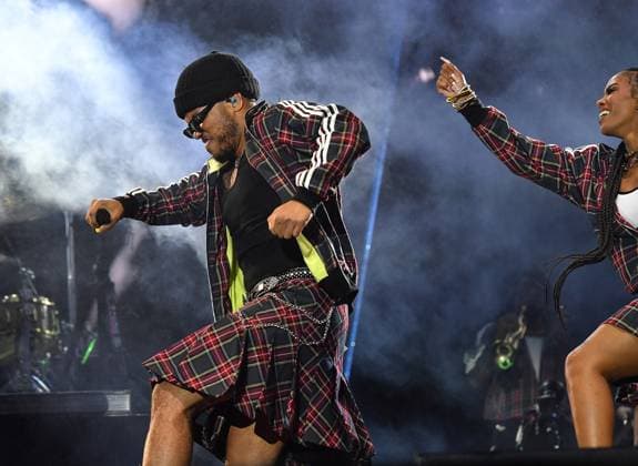 Outside Lands Music Festival 2025 - Day 3 Anderson .paak performs at Outside Lands at Golden Gate Park on August 10, 2025 in San Francisco, California. San Francisco Golden Gate Park California USA Copyright: xCxFlanigan imageSPACEx