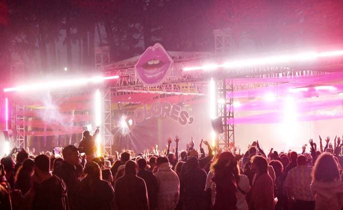 Outside Lands Music Festival 2025 - Day 3 A general view of the atmosphere at Delores Stage during Rebecca Black at Outside Lands at Golden Gate Park on August 10, 2025 in San Francisco, California. San Francisco Golden Gate Park California USA Copyright: xCxFlanigan imageSPACEx