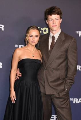 NEW YORK, NY- AUGUST 11: Madison Iseman and Milo Callaghan at the NY premiere of The Rainmaker at GH On The Park on August 11, 2025 in New York City. Copyright: xMediaPunchx