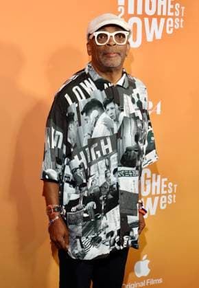 NEW YORK, NY - AUGUST 11: Spike Lee at the Highest 2 Lowest Premiere at Brooklyn Academy of Music on August 11, 2025 in New York City. Copyright: xWalikxGoshornx