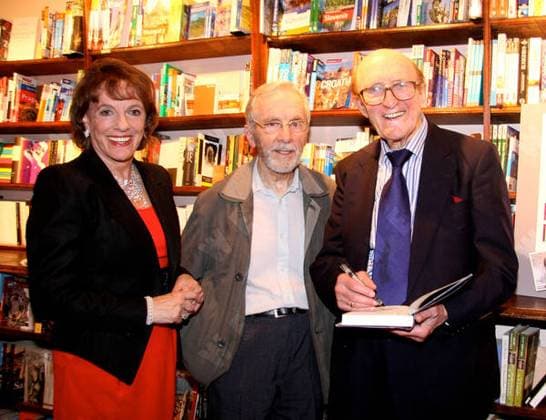 Esther Rantzen, Andrew Sachs and Ron Moody Ron Moody attends a book signing for his new book A Still Untitled (Not Quite) Autobiography at Daunt Books London, England - 27.09.10, London, United Kingdom WENN 3024202.jpg