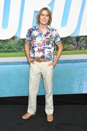 HOLLYWOOD, CA - AUGUST 11: Gage Munroe at the premiere of Universal Pictures ˜Nobody 2 at TCL Chinese Theatre on August 11, 2025 in Hollywood, California. Copyright: xJeffreyxMayerx