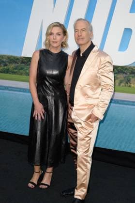 Premiere of the film Nobody 2 in Los Angeles LOS ANGELES, USA August 11, 2025 Rhea Seehorn Bob Odenkirk at the premiere for Nobody 2 at the TCL Chinese Theatre Picture Paul Smith Featureflash 447705 2025 08 11 CA Los Angeles United States  Copyright: xPaulxSmithx xFeaturesxFlashx xStarfacex STAR_447705_024