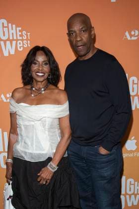 August 11, 2025, New York, United States: (L-R) Pauletta Washington and Denzel Washington attend the Highest 2 Lowest New York Premiere at Brooklyn Academy of Music. New York United States - ZUMAs197 20250811_aaa_s197_258 Copyright: xRonxAdarx
