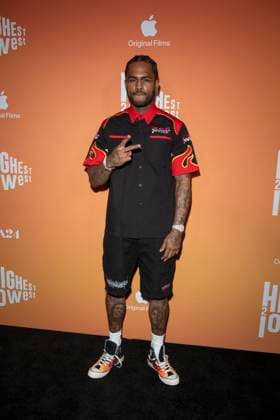 August 11, 2025, New York, United States: Dave East attends the Highest 2 Lowest New York Premiere at Brooklyn Academy of Music. New York United States - ZUMAs197 20250811_aaa_s197_261 Copyright: xRonxAdarx