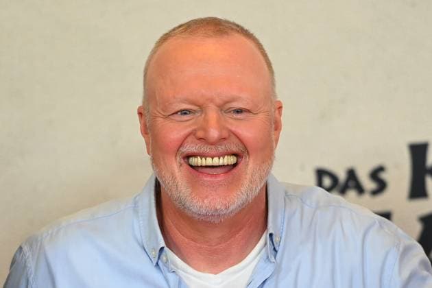 Stefan RAAB, single image,cropped single motif,portrait,portrait,portrait film premiere DAS KANU DES MANITU on 12 08 2025 at the Mathaeser Kino in Munich
