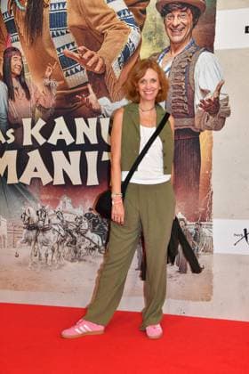Sabine Bohlmann at the öThe Canoe of Manitou movie premiere on 12 08 2025 in Munich öThe Canoe of Manitou movie premiere in Munich