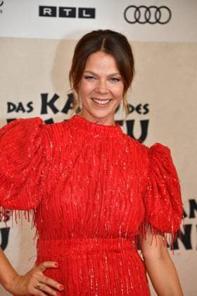 Jessica Schwarz at the öThe Canoe of Manitou movie premiere on 12 08 2025 in Munich öThe Canoe of Manitou movie premiere in Munich