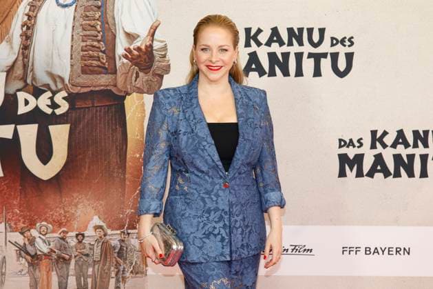 World premiere of Das Kanu des Manitu in Munich Munich, 12 8 2025 Jasmin Schwiers at the world premiere of Das Kanu des Manitu at the Mathäser Filmpalast in Munich Bavaria Copyright: xMatthiasxGränzdörferx