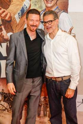 World premiere of Das Kanu des Manitu in Munich Munich, 12 8 2025 Oliver Berben and Rick Kavanian at the world premiere of Das Kanu des Manitu at the Mathäser Filmpalast in Munich Bavaria Copyright: xMatthiasxGränzdörferx