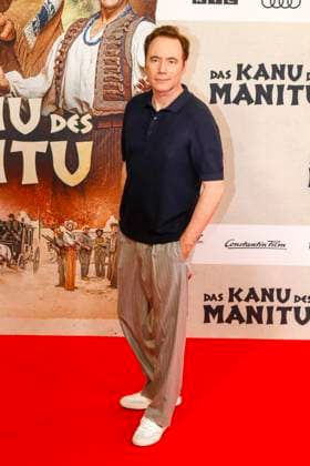 World premiere of The Canoe of Manitou in Munich Munich, 12 8 2025 Michael Bully Herbig at the world premiere of The Canoe of Manitou at the Mathäser Filmpalast in Munich Bavaria Copyright: xMatthiasxGränzdörferx