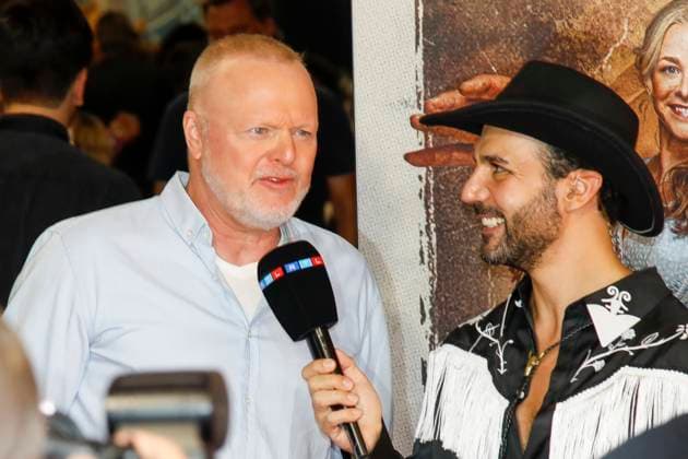 World premiere of Das Kanu des Manitu in Munich Munich, 12 8 2025 Stefan Raab at the world premiere of Das Kanu des Manitu at the Mathäser Filmpalast in Munich Bavaria Copyright: xMatthiasxGränzdörferx