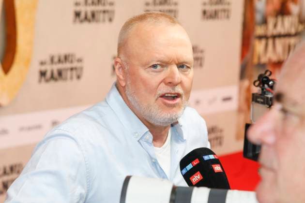 World premiere of Das Kanu des Manitu in Munich Munich, 12 8 2025 Stefan Raab at the world premiere of Das Kanu des Manitu at the Mathäser Filmpalast in Munich Bavaria Copyright: xMatthiasxGränzdörferx
