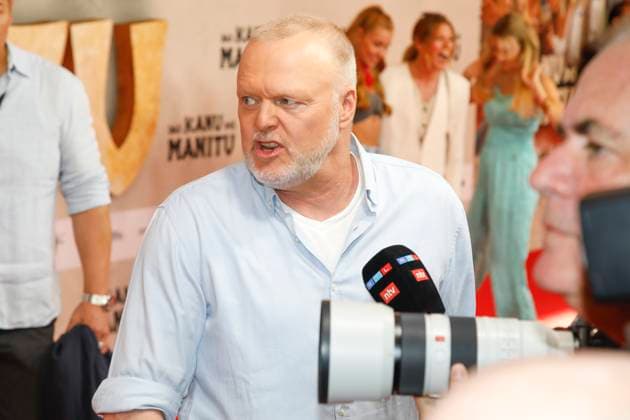 World premiere of Das Kanu des Manitu in Munich Munich, 12 8 2025 Stefan Raab at the world premiere of Das Kanu des Manitu at the Mathäser Filmpalast in Munich Bavaria Copyright: xMatthiasxGränzdörferx
