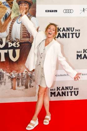 World premiere of Das Kanu des Manitu in Munich Munich, 12 8 2025 Nele Kiper at the world premiere of Das Kanu des Manitu at the Mathäser Filmpalast in Munich Bavaria Copyright: xMatthiasxGränzdörferx