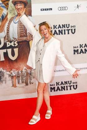 World premiere of Das Kanu des Manitu in Munich Munich, 12 8 2025 Nele Kiper at the world premiere of Das Kanu des Manitu at the Mathäser Filmpalast in Munich Bavaria Copyright: xMatthiasxGränzdörferx