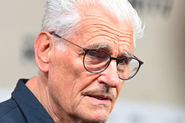 Sky DU MONT Actor , single picture,cropped single motif,portrait,portrait,portrait movie premiere DAS KANU DES MANITU on 12 08 2025 at the Mathaeser cinema in Munich