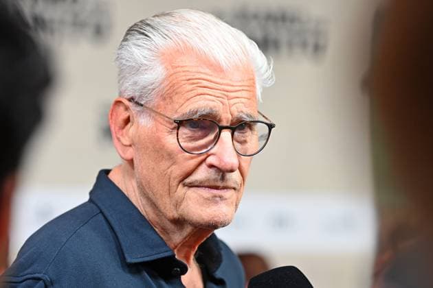 Sky DU MONT Actor , single picture,cropped single motif,portrait,portrait,portrait movie premiere DAS KANU DES MANITU on 12 08 2025 at the Mathaeser cinema in Munich