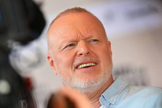 Stefan RAAB, single image,cropped single motif,portrait,portrait,portrait film premiere DAS KANU DES MANITU on 12 08 2025 at the Mathaeser Kino in Munich