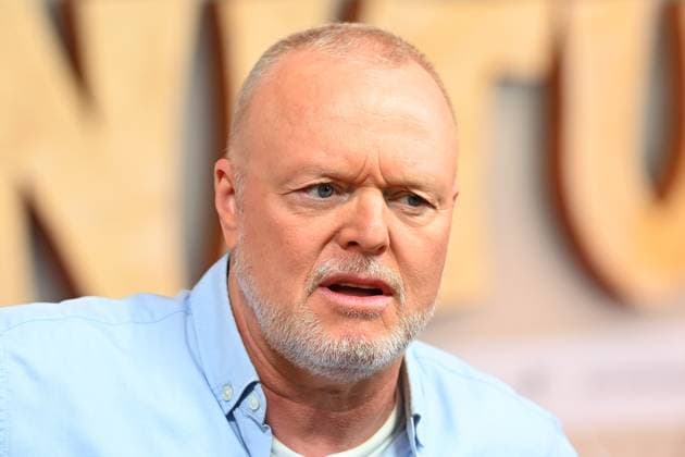 Stefan RAAB, single image,cropped single motif,portrait,portrait,portrait film premiere DAS KANU DES MANITU on 12 08 2025 at the Mathaeser Kino in Munich