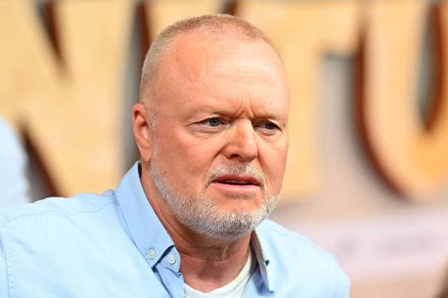 Stefan RAAB, single image,cropped single motif,portrait,portrait,portrait film premiere DAS KANU DES MANITU on 12 08 2025 at the Mathaeser Kino in Munich