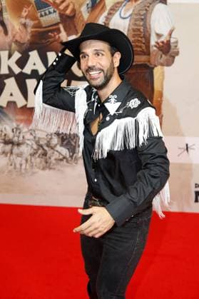 Daniele Rizzo at the premiere of the movie Das Kanu des Manitu at Mathäser Filmpalast Munich, 12 08 2025 Foto:xAgenturxWehnertx xGränzdörferx xFuturexImagex manitu_5609
