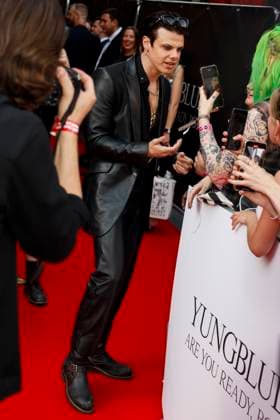 YUNGBLUD. Are You Ready, Boy? Premiere at the Vue in Leicester Square, London YUNGBLUD aka Dominic Richard Harrison attending the YUNGBLUD. Are You Ready, Boy? Premiere at the Vue in Leicester Square, London London United Kingdom Copyright: xCatxMorleyx Cat Morley_YUNGBLUD. Are You Ready, Boy_ Premiere_YUNGBLUD aka Dominic Richard Harrison_21432